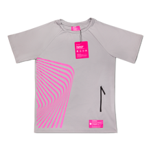 Load image into Gallery viewer, pandawears - Grey Short-Sleeve Quick Dry T-Shirt