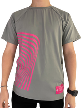Load image into Gallery viewer, pandawears - Grey Short-Sleeve Quick Dry T-Shirt