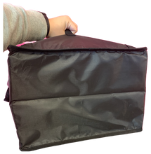 Load image into Gallery viewer, Black Thermal Tote Bag