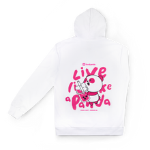 Load image into Gallery viewer, Pau-Pau Zip Hoodie (White)
