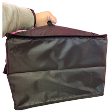 Load image into Gallery viewer, Black Thermal Tote Bag
